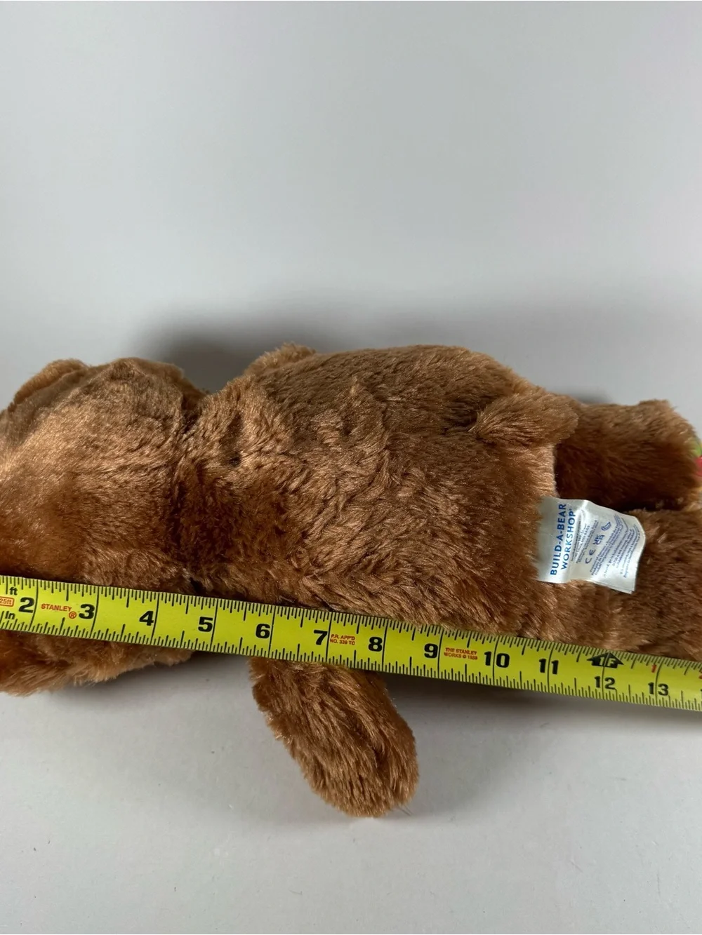 Build A Bear Plush Brown Happy Birthday Bear Balloons On Feet 15